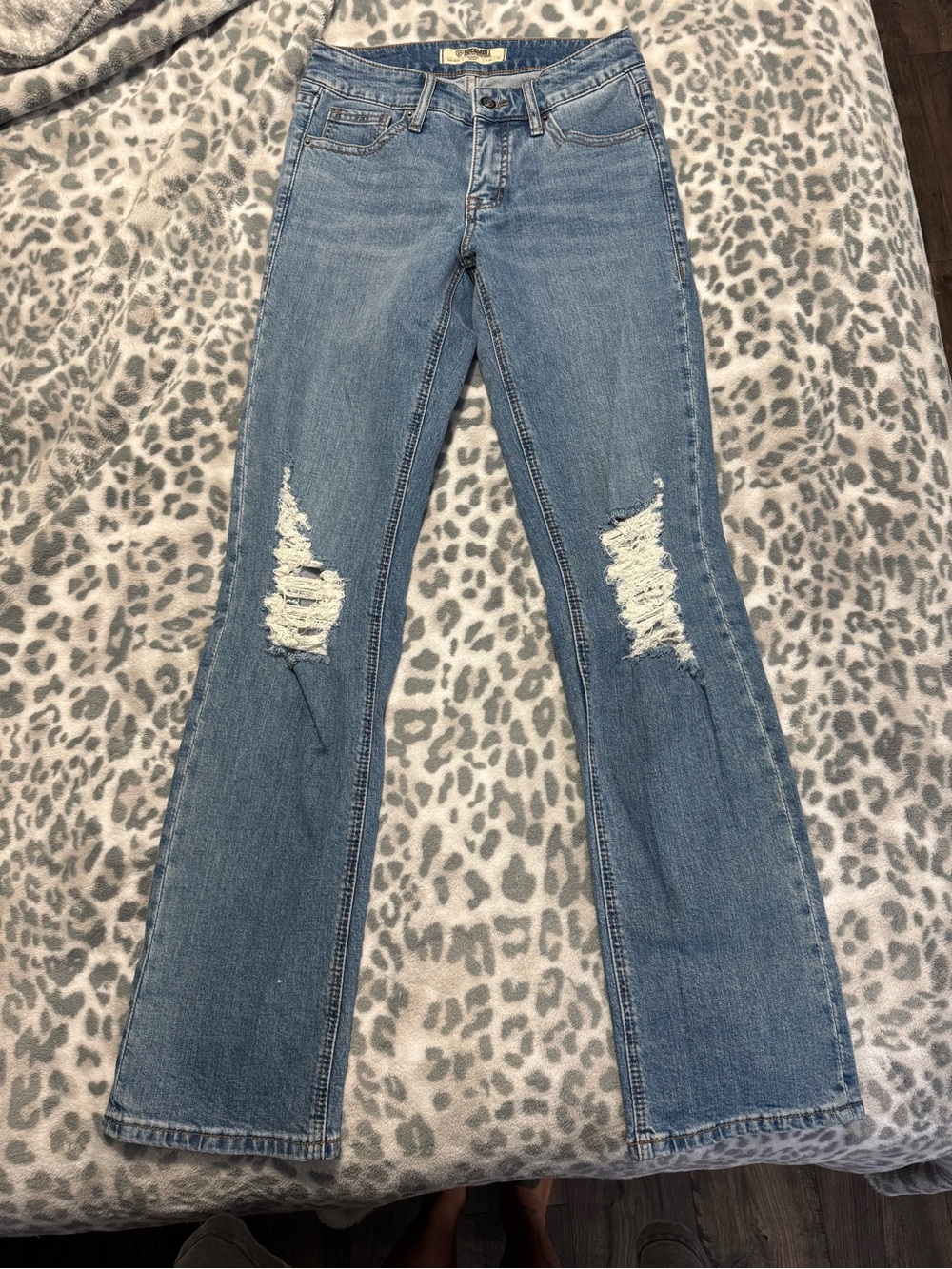 Rock and Roll Denim modest bootcut Jean